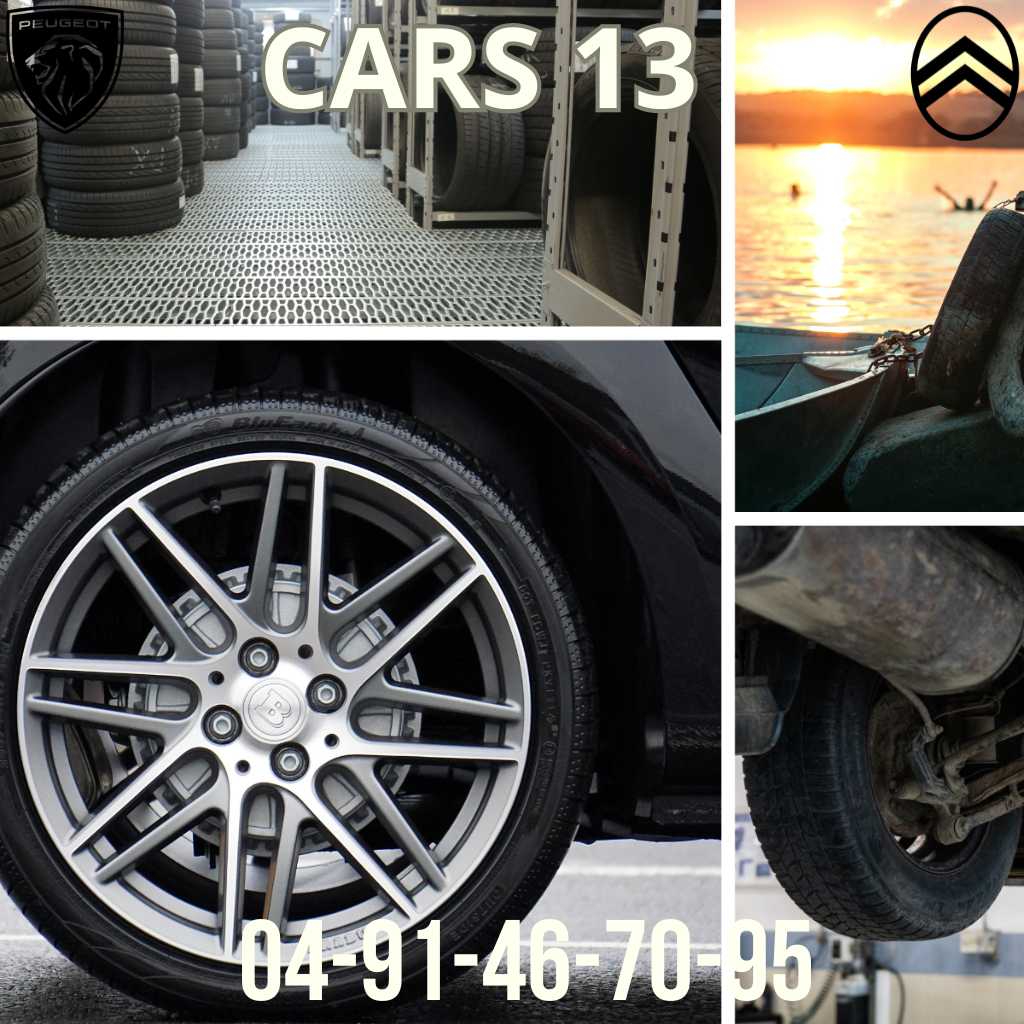 Montage de pneus été sur véhicule Citroën chez Cars 13 à Marseille